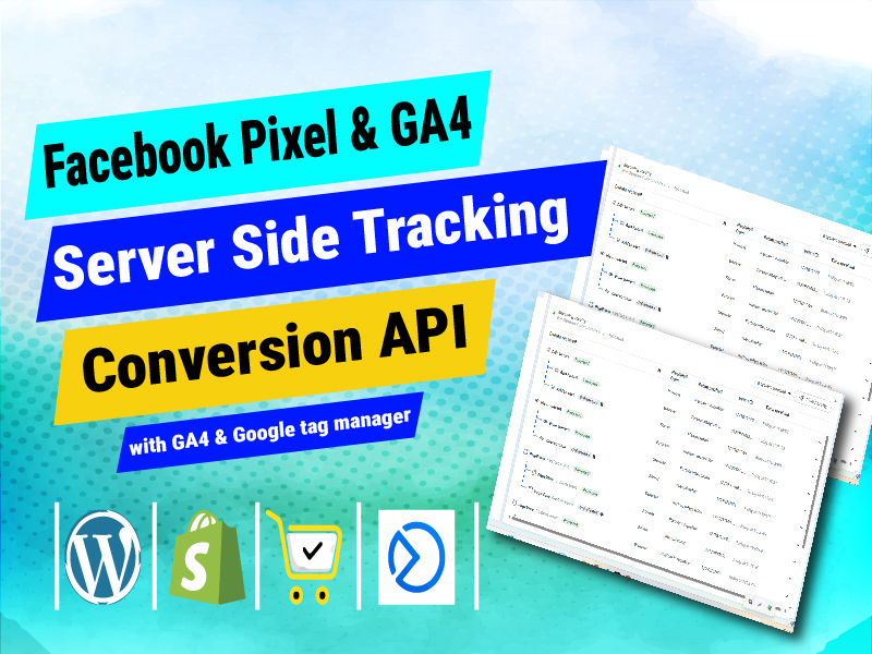 I will setup Meta Pixel Conversion API & BS/SS Side Tracking via GTM