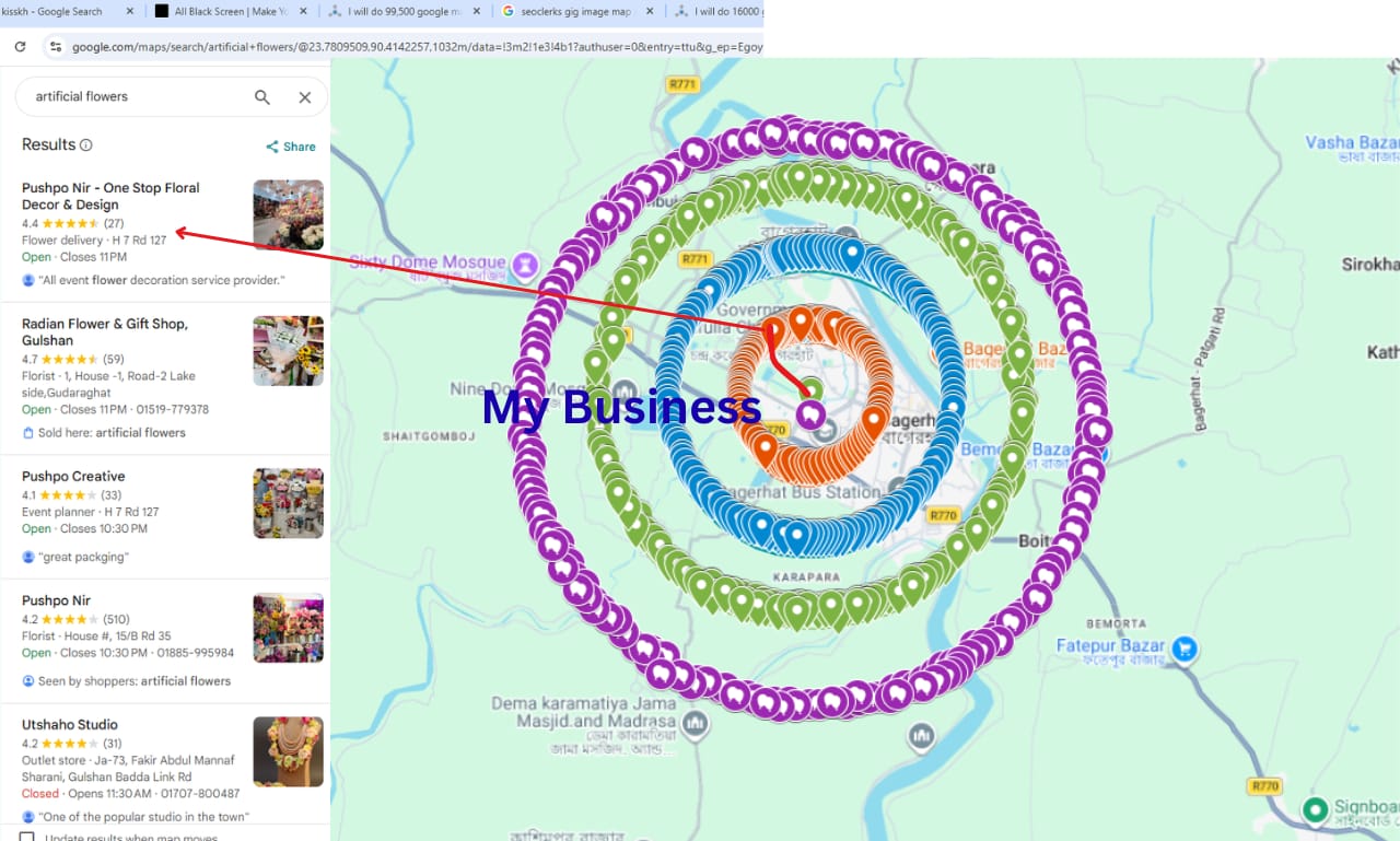 I will build 100% manual google map citations for local SEO and GMB ranking