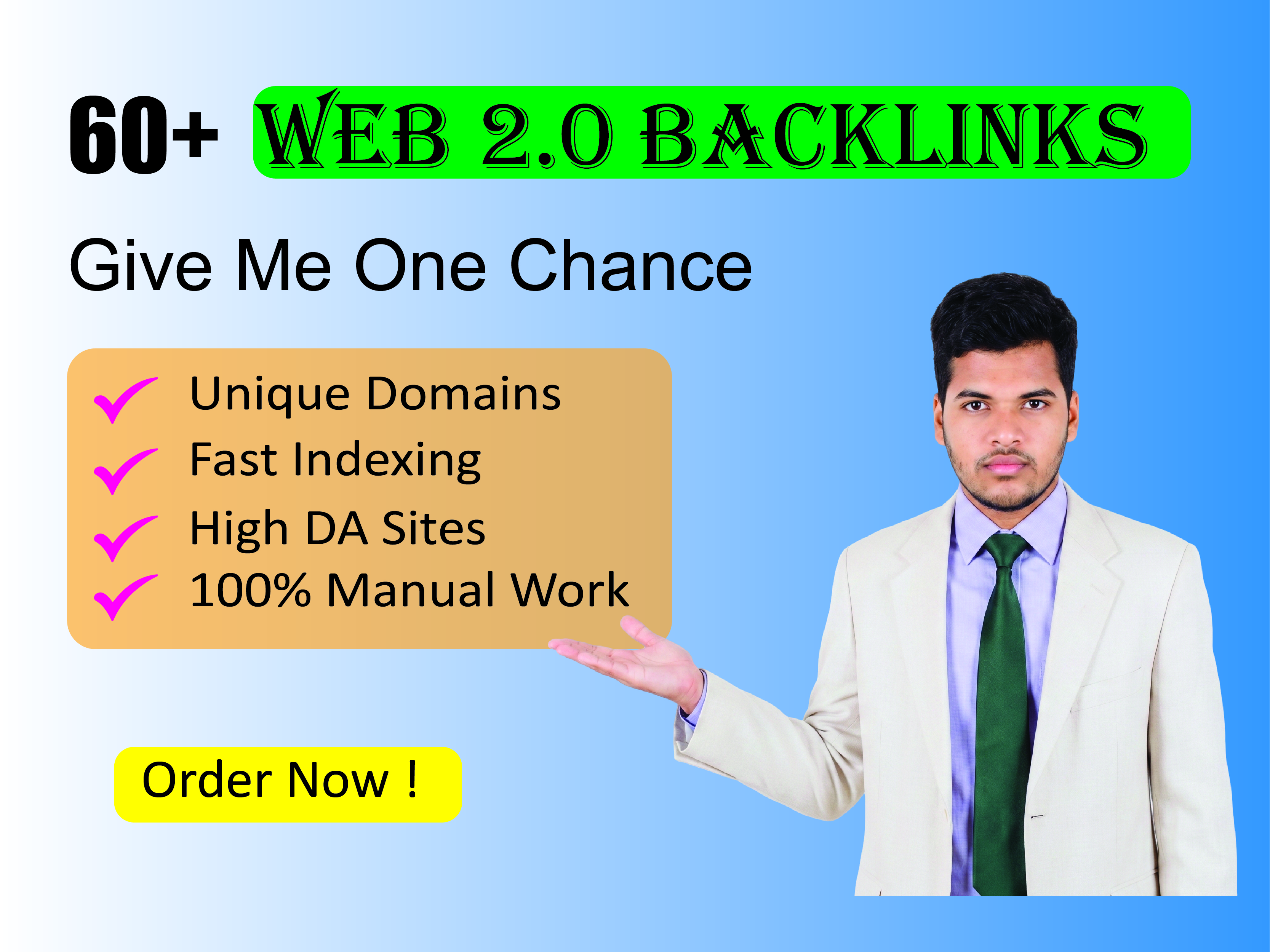 I Will Create 60+ Authority Web 2.0 Backlinks Unique Site And Boost Ranking For Your Website.