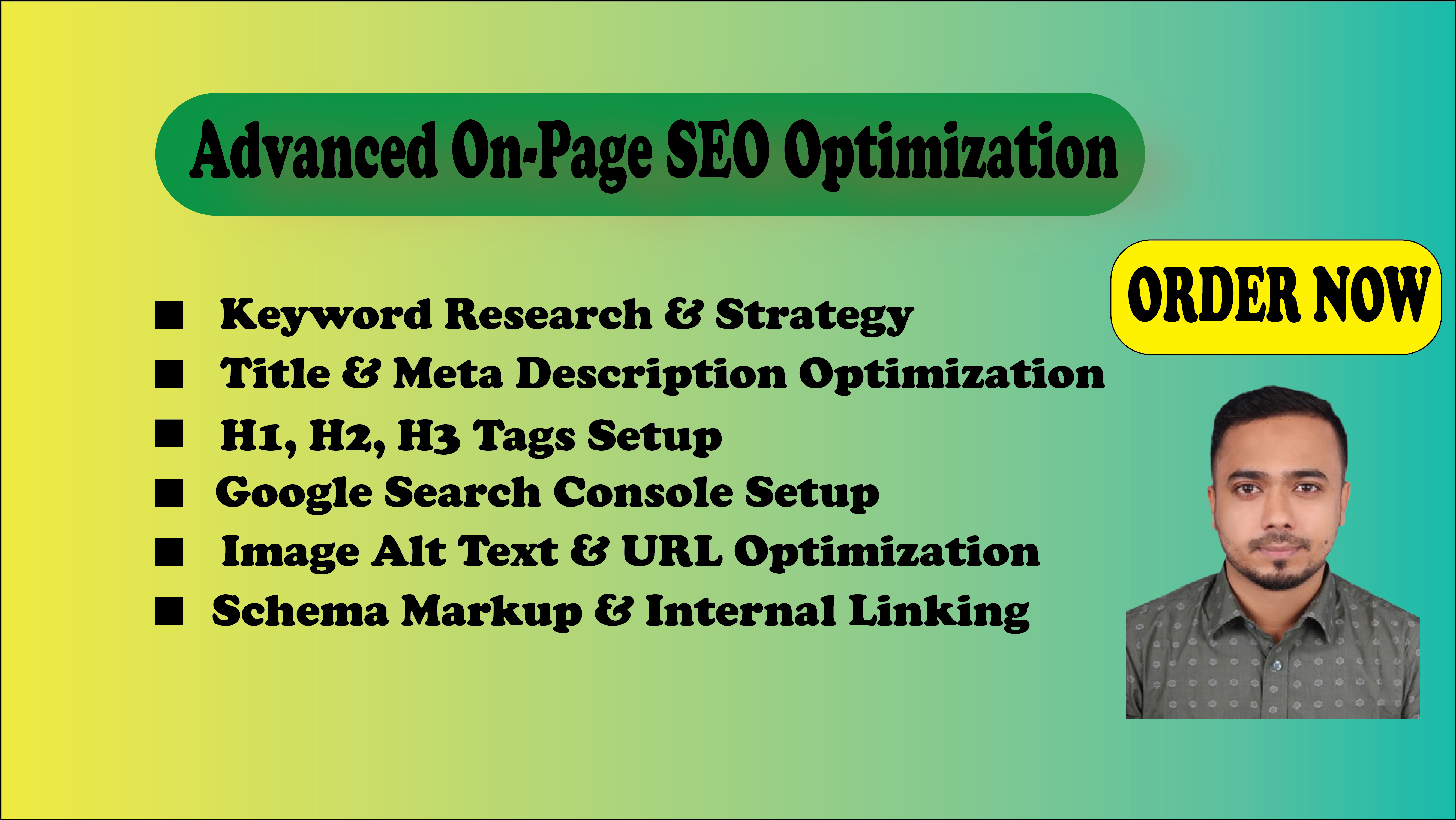 I will provide advanced On Page SEO service to rank y...