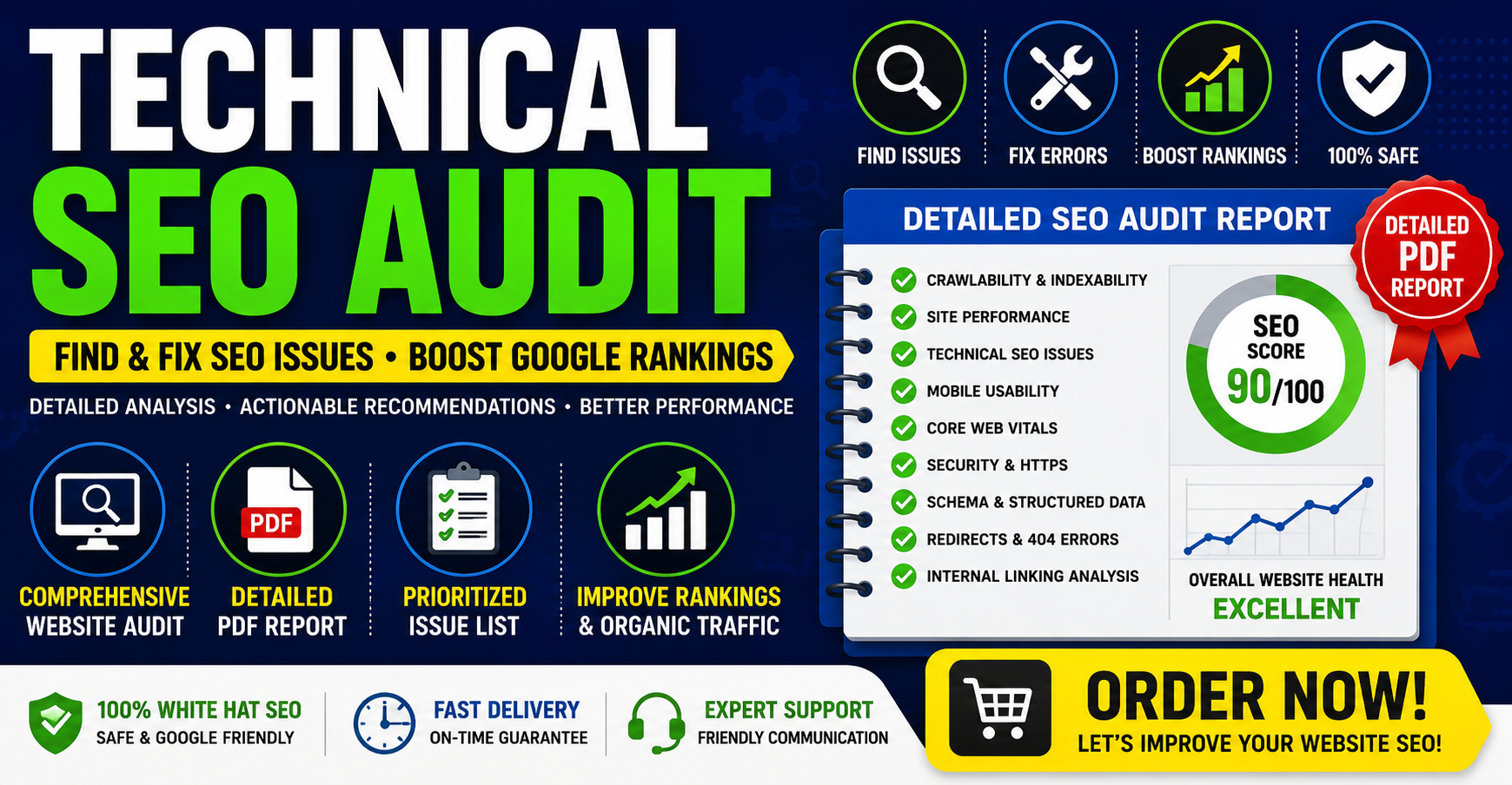 I Will Do a Complete Technical SEO Audit and Website SEO Analysis
