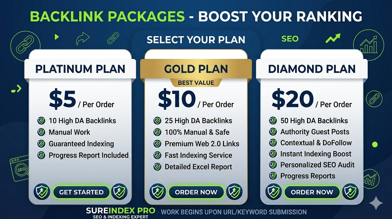 I will provide High DA Backlinks with Guaranteed Indexing