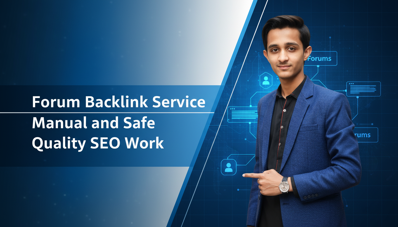 I Will Create 20 High Quality Forum Backlinks for SEO...