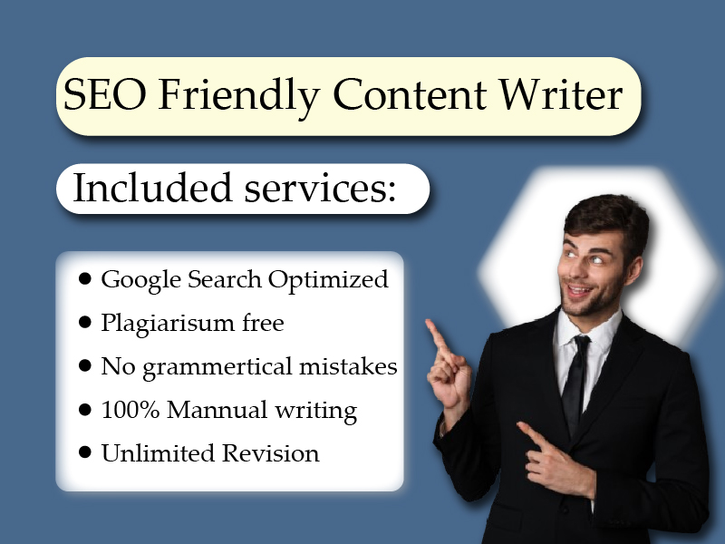 Professional SEO Article & Content Writing Servic...