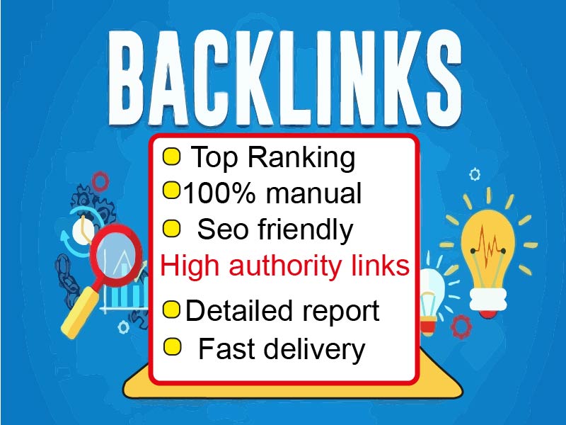I will Create high authority 100 profile backlinks for top google ranking