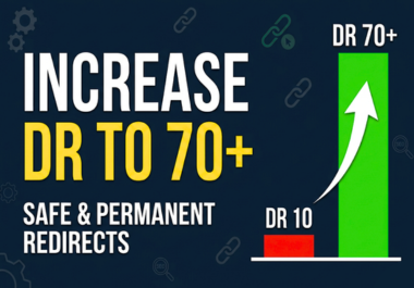 I will increase Ahrefs Domain Rating to DR 70 plus wi...