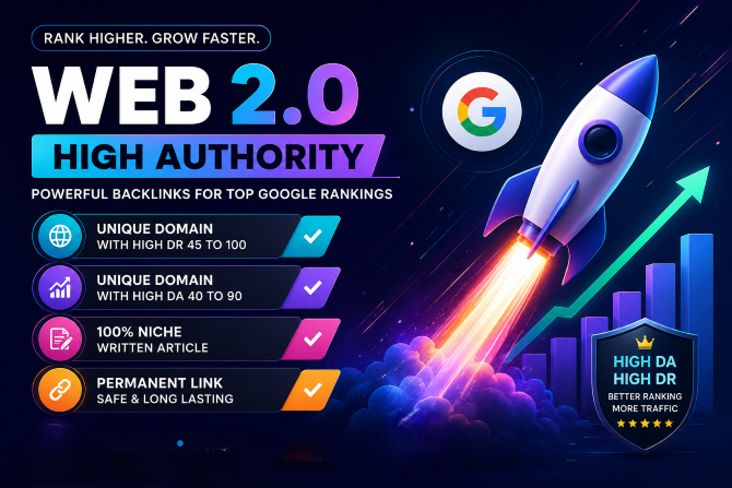 150 premium Web 2.0 High Authority Backlinks for High...