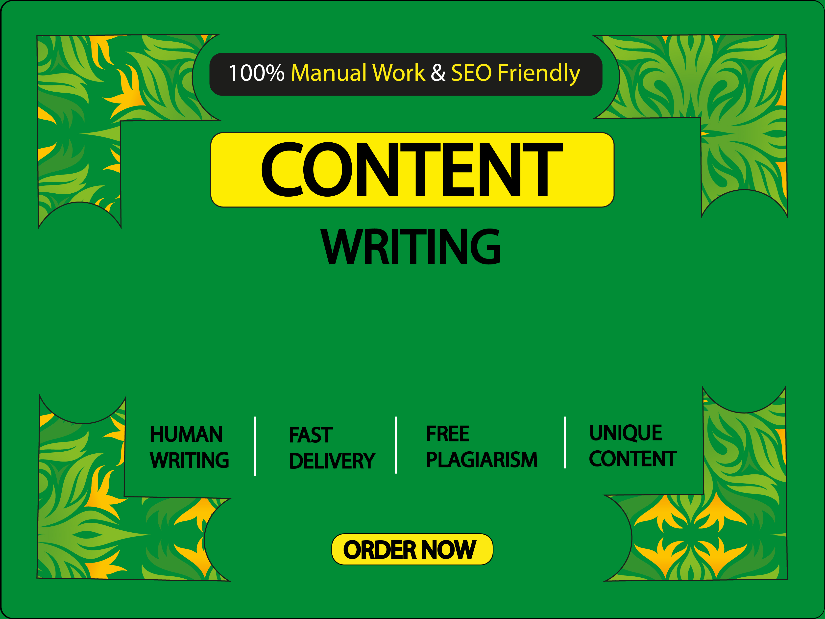I will write SEO optimized content writing for websit...