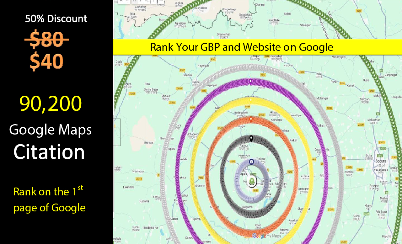 I will do 90,200 Google maps citations for GMB ranking and local SEO