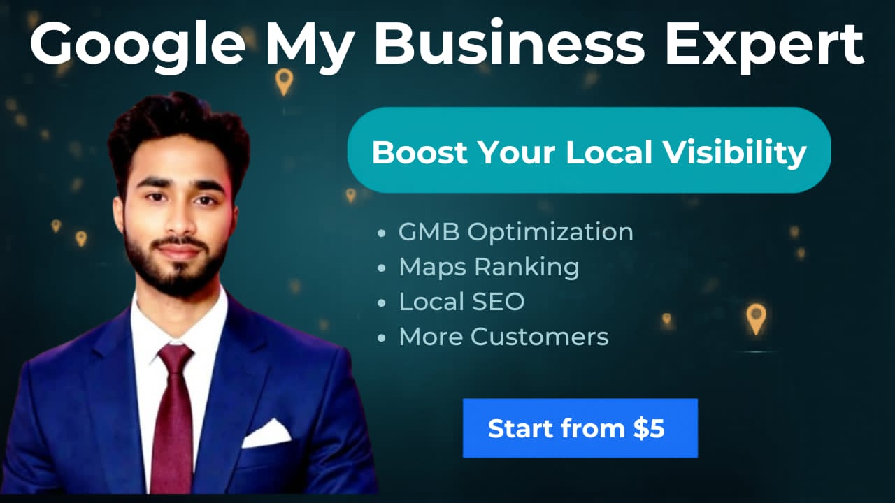 I will create setup and optimize google business prof...