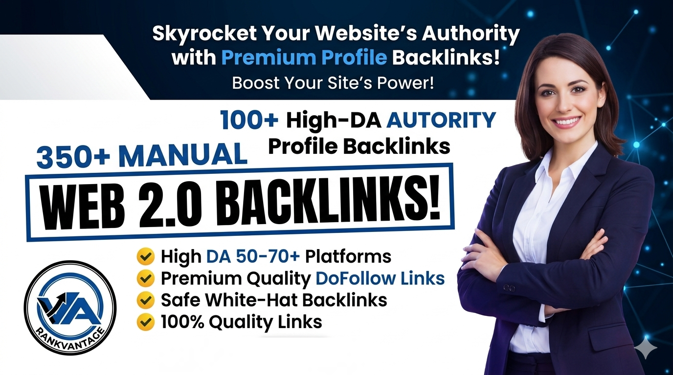 I will provide 100+ Authority Profile Backlinks to Sk...