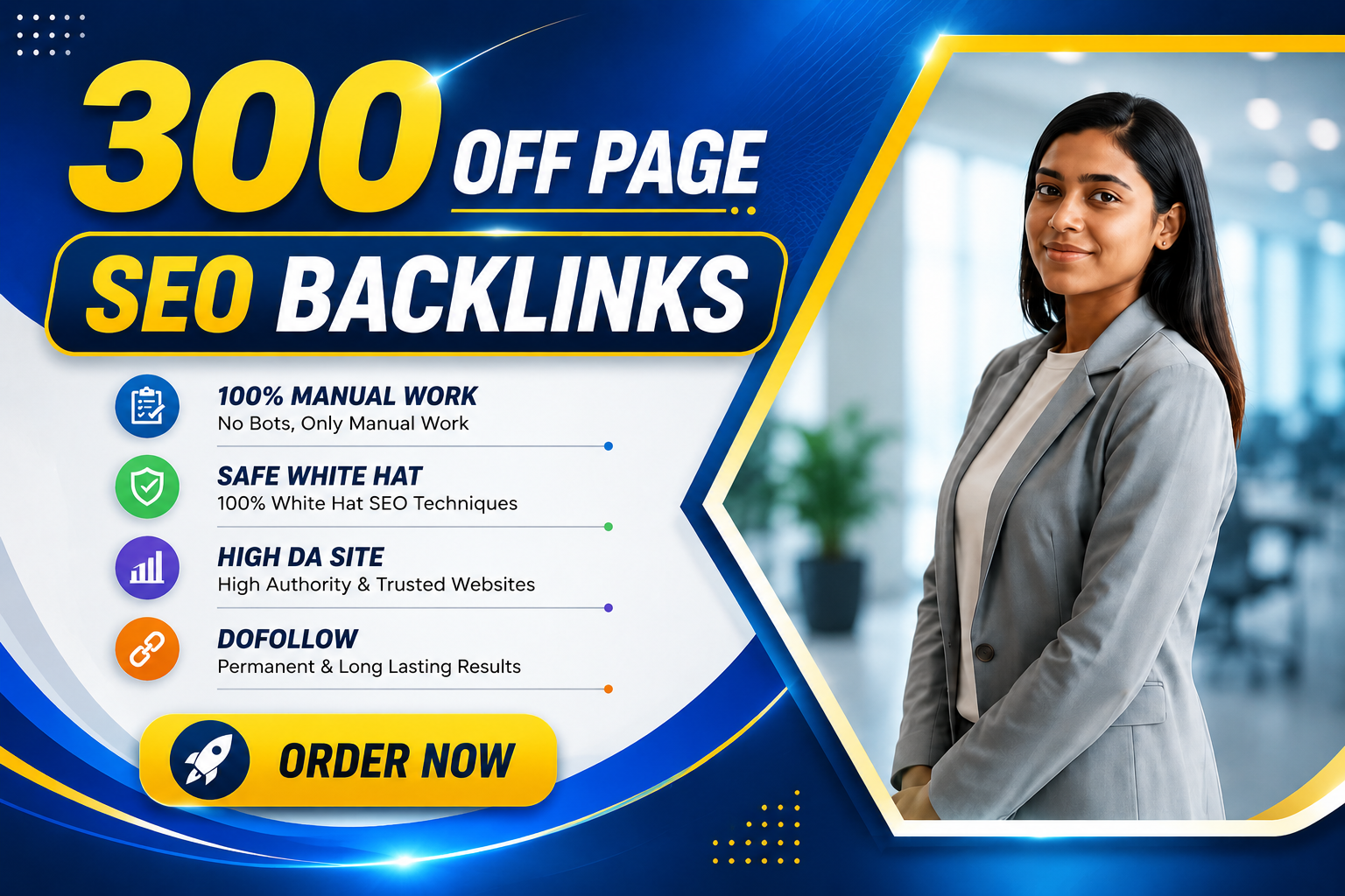 300 High-Quality Manual White Hat Off-Page SEO Backli...