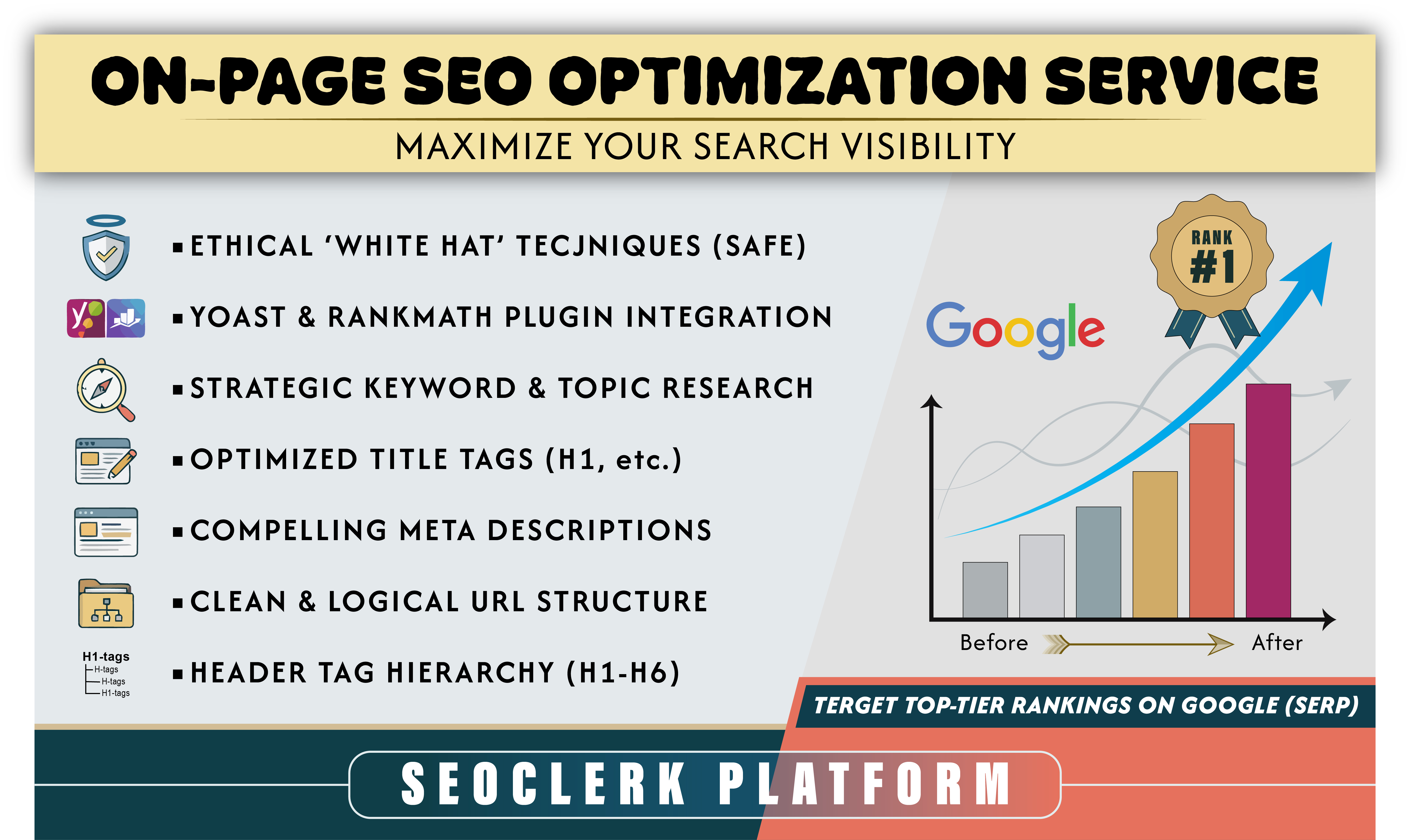  I will do advanced On-Page SEO optimization to rank your website on Google