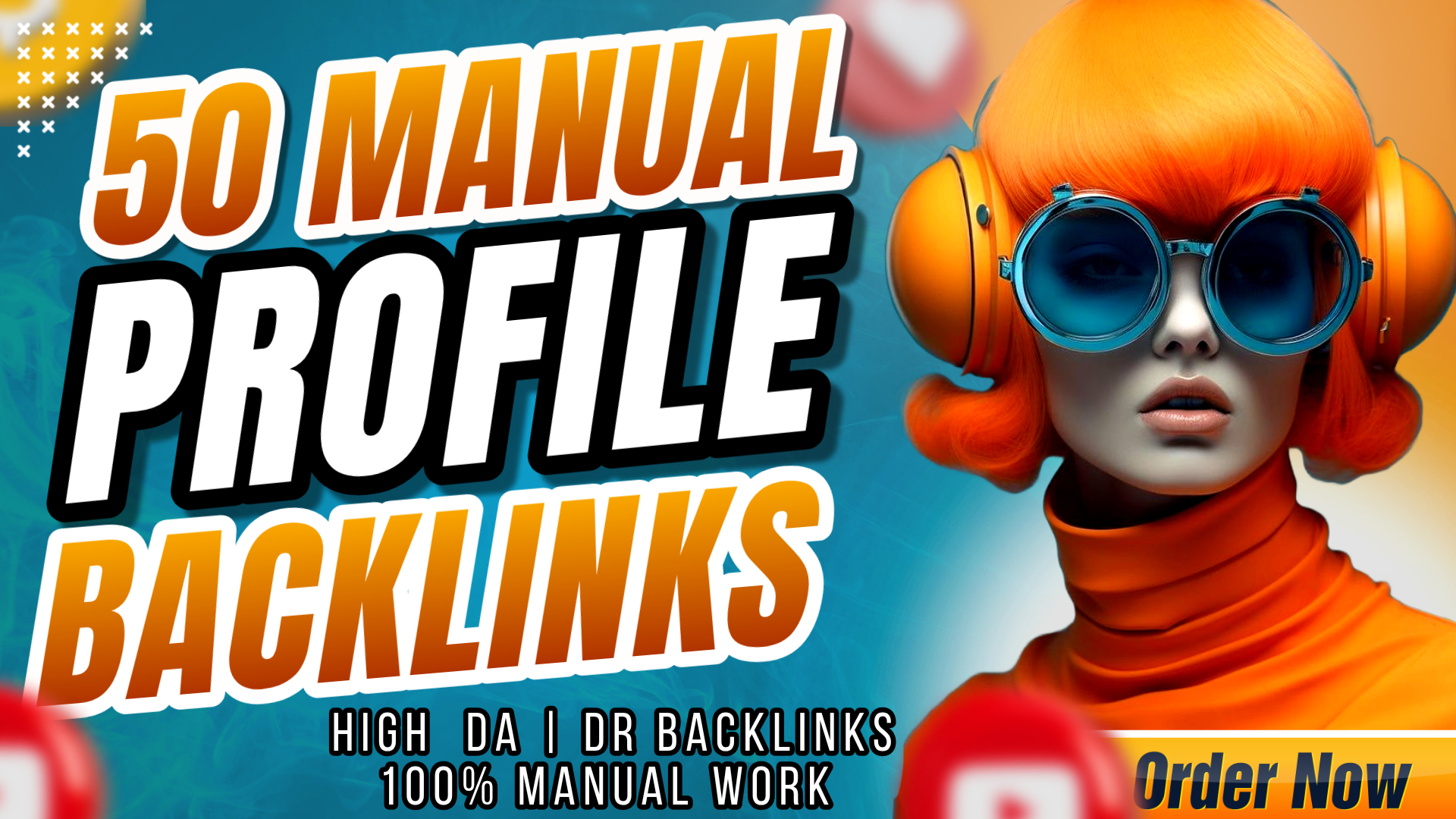 Create Manual 50 Premium Powerful Profile Backlinks W...