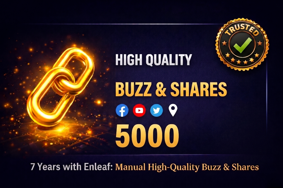 I will Provide 5000 Premium Buzz and Authority Bookma...