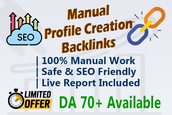 Build 100+ High Quality Manual Profile Creation Backl...