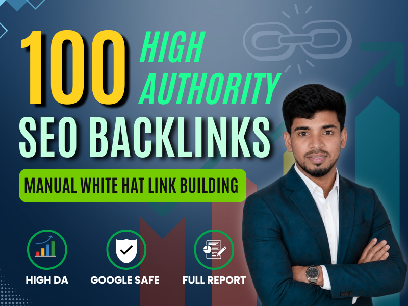 I will create 100 high DA web 2.0 backlinks manually ...