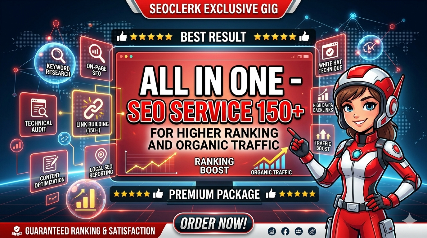 Guaranteed Ranking Boost - All In One SEO Service 150...