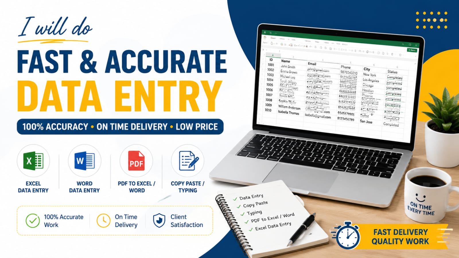 Fast and Accurate Data Entry and Form Filling Special...