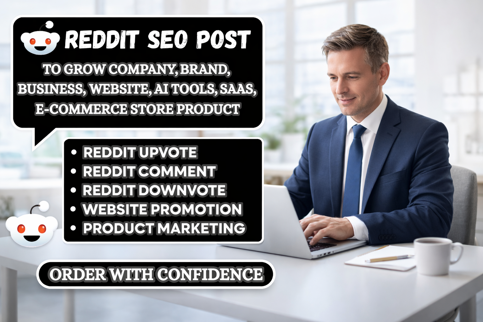 i will create natural reddit discussions for your saa...