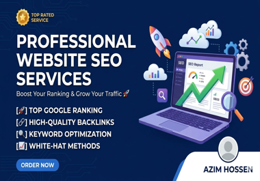 I will provide professional website SEO services for ...