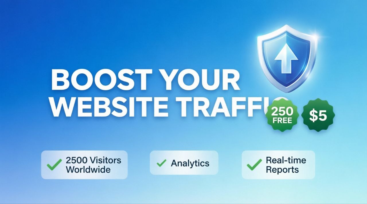 I will drive 2500 real organic website traffic worldw...