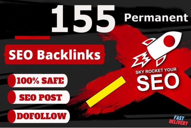 Manually Do 155 Permanent 90+DA Safe SEO Backlinks Fo...
