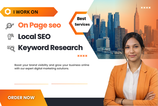 I Work on Complete SEO On-Page, Technical, Keyword ...