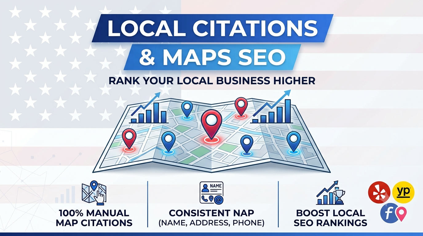I will do Top 50 High-Authority Manual Local Citation...