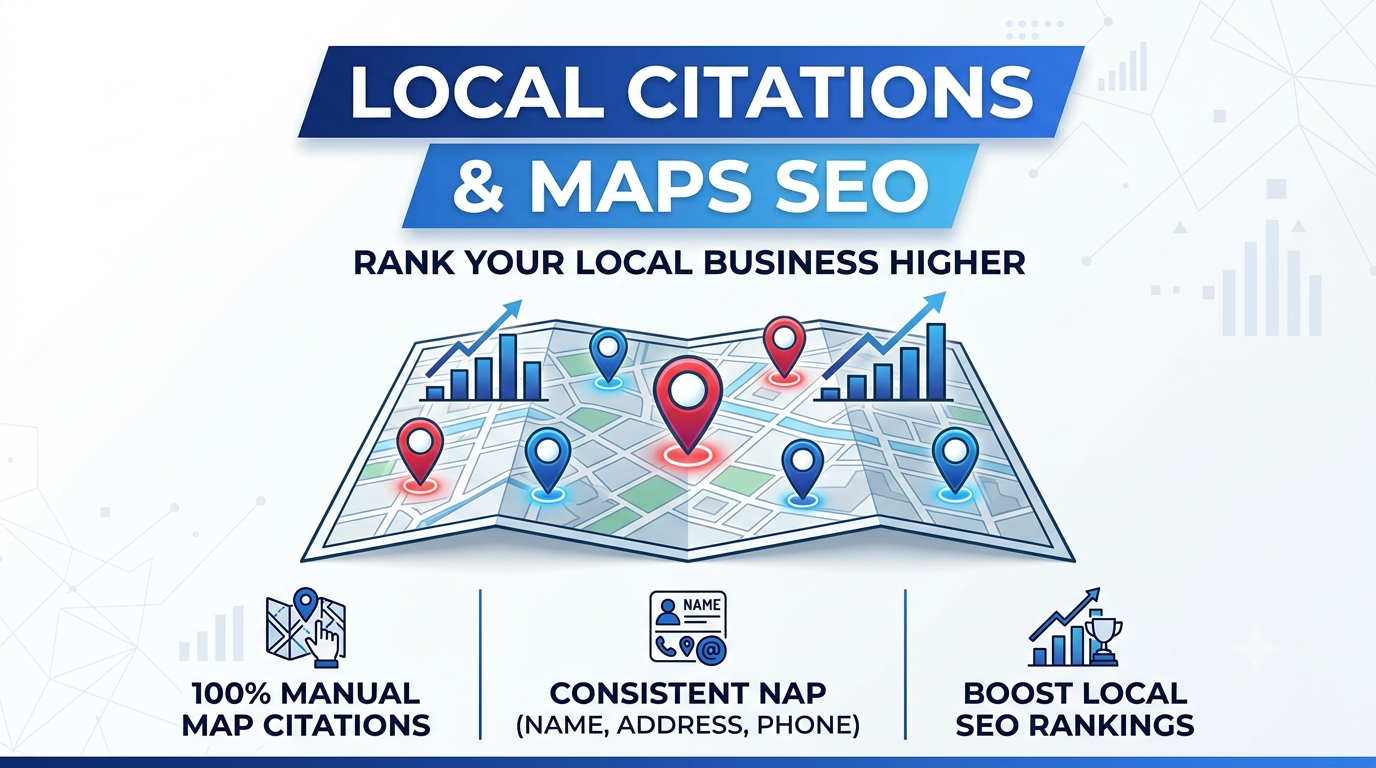 I will do Top 50 High-Authority Manual Local Citations for USA, UK, Canada, Australia