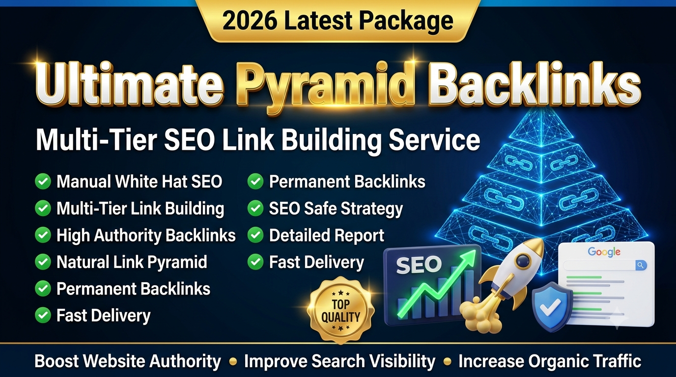 Ultimate Pyramid Backlinks Multi-Tier SEO Link Buildi...