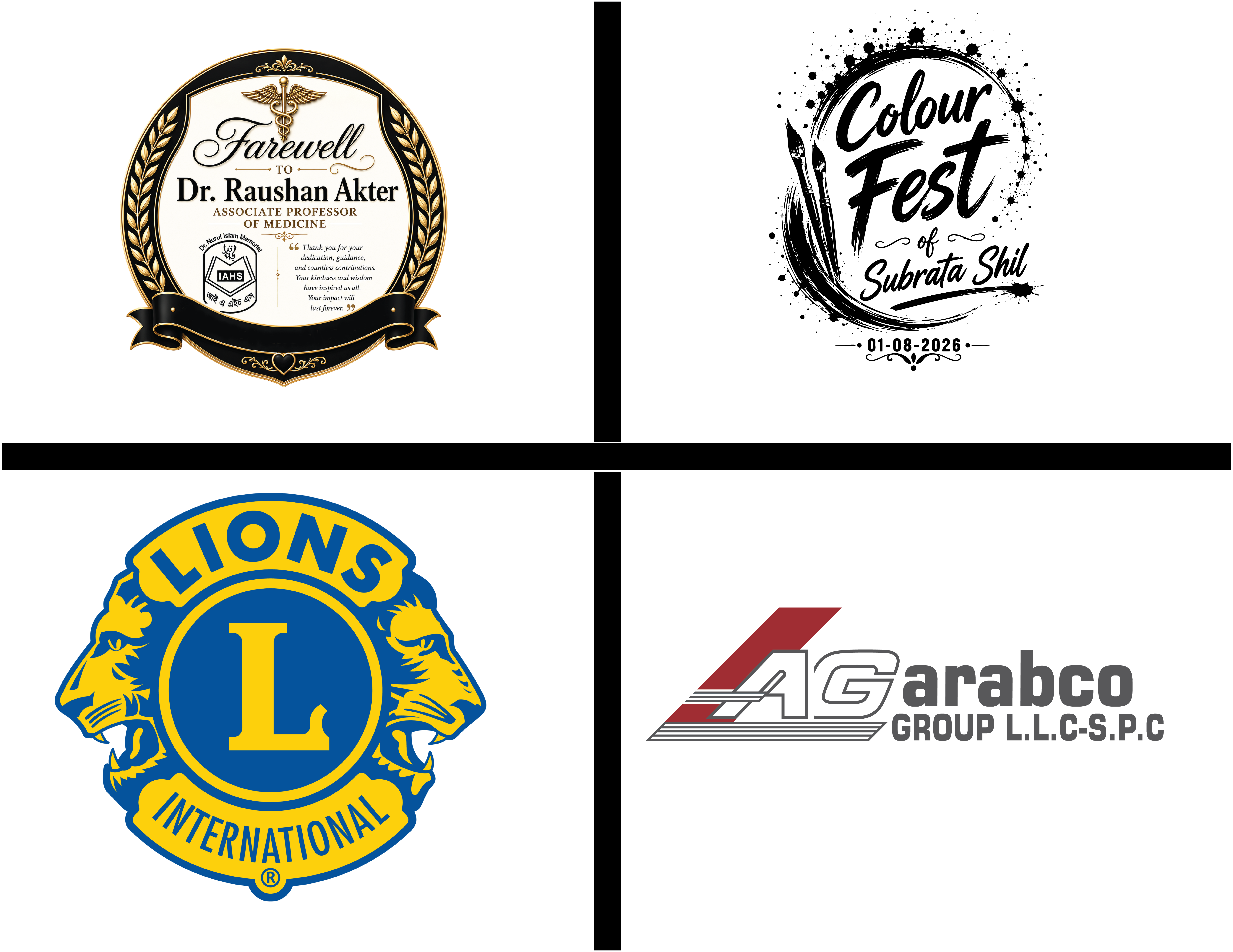 Design three LOGO CONCEPTS for your company 