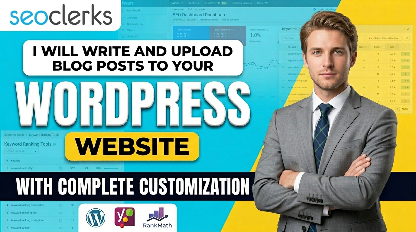 I will write and upload article to your WordPress web...