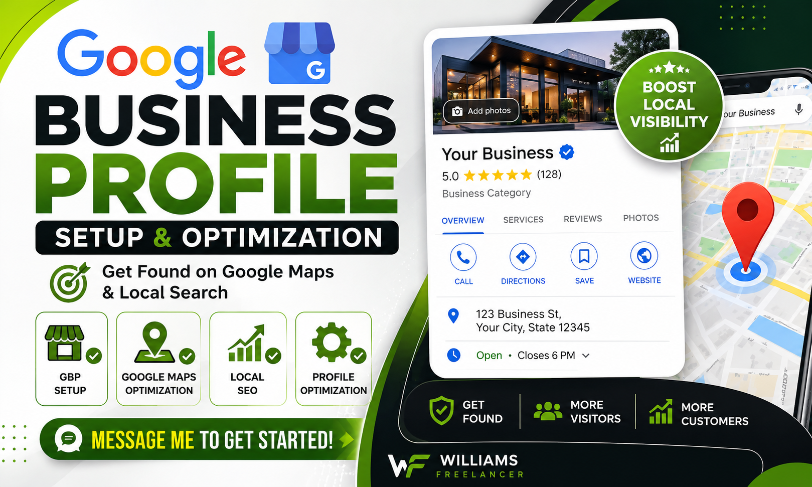 I Will Create, Set Up and Optimize Your Google Busin...