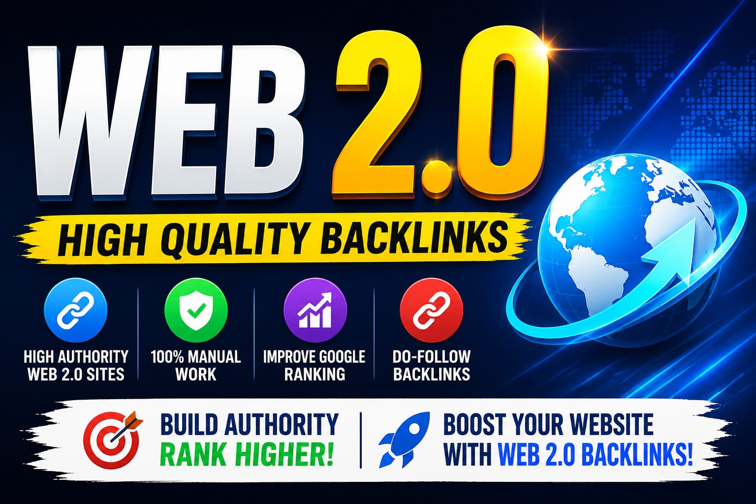 Get 120 High Authority Web 2.0 Backlinks for Powerful...