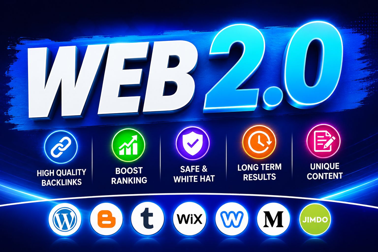 Create 110 Powerful Web 2.0 Backlinks to Boost Rankin...