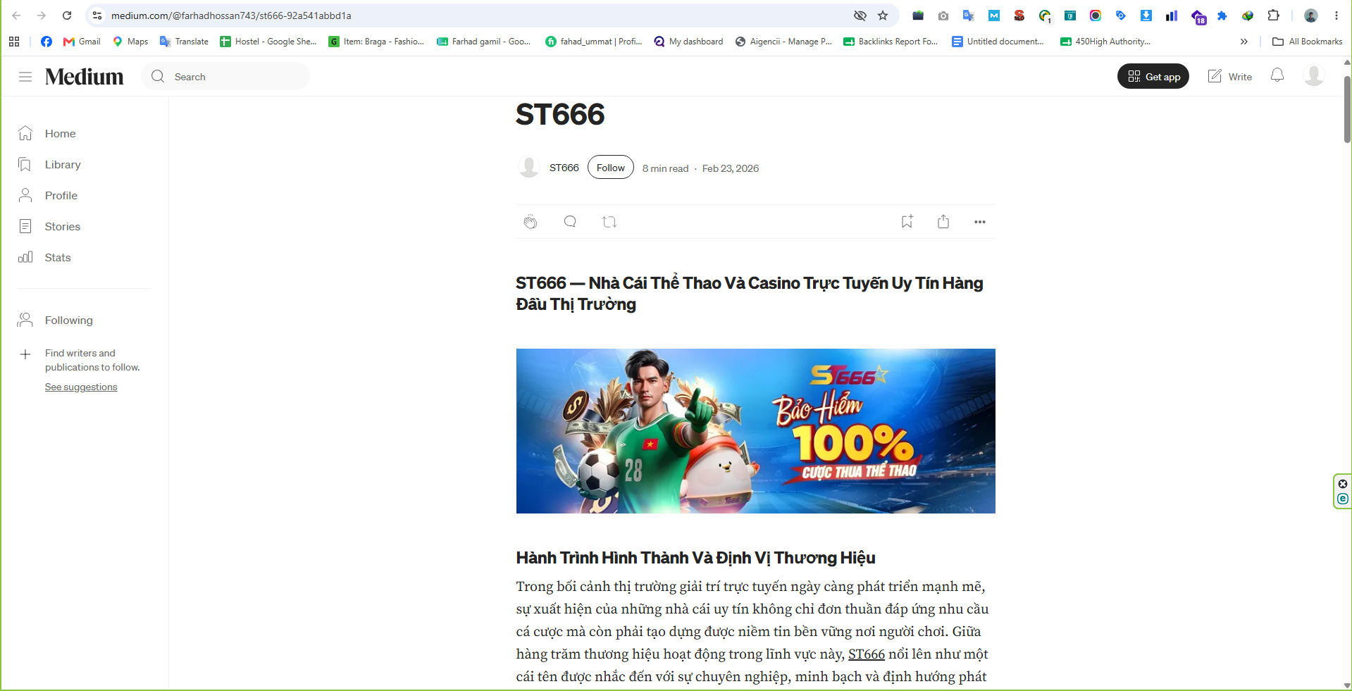 High Quality Manual Creation Dofollow Backlinks