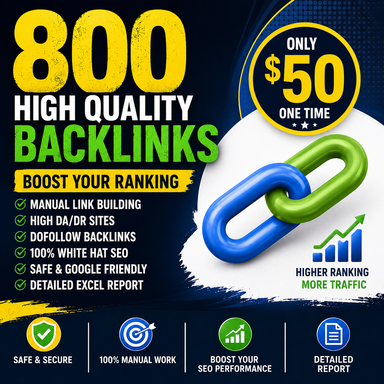 I Will Build 800 High Quality Manual SEO Backlinks fo...