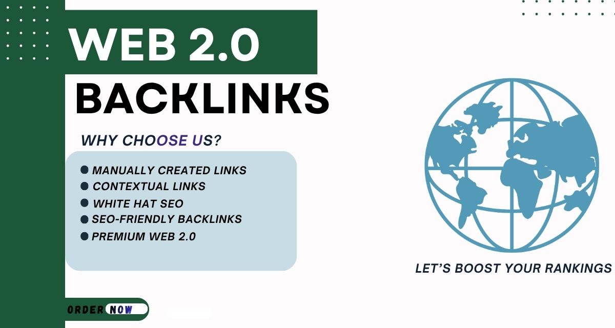 Perfect 100 Manual Web 2.0 High-Quality Backlinks for Better Website Rankings ✅