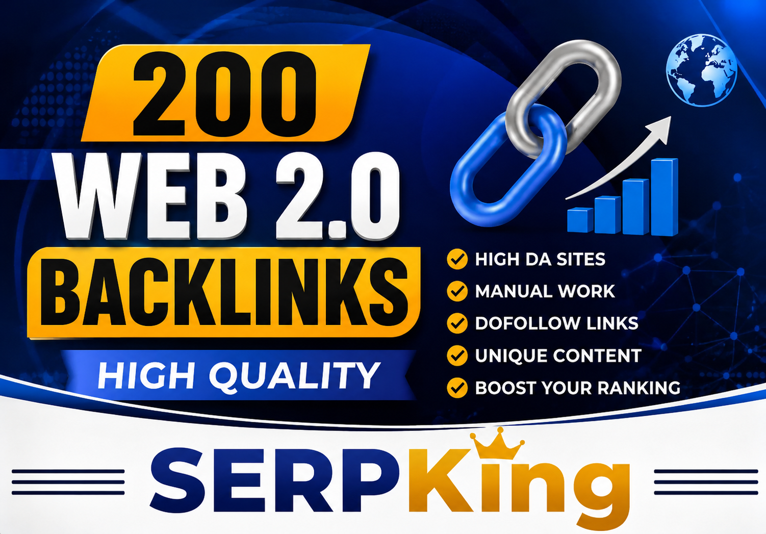 200 Authority Web 2.0 Permanent Backlinks for Better SEO