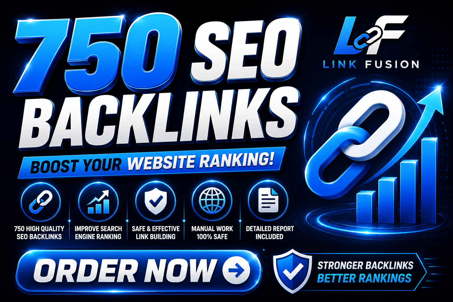 Create 750 Powerful SEO Backlinks Package To Increase Website Traffic