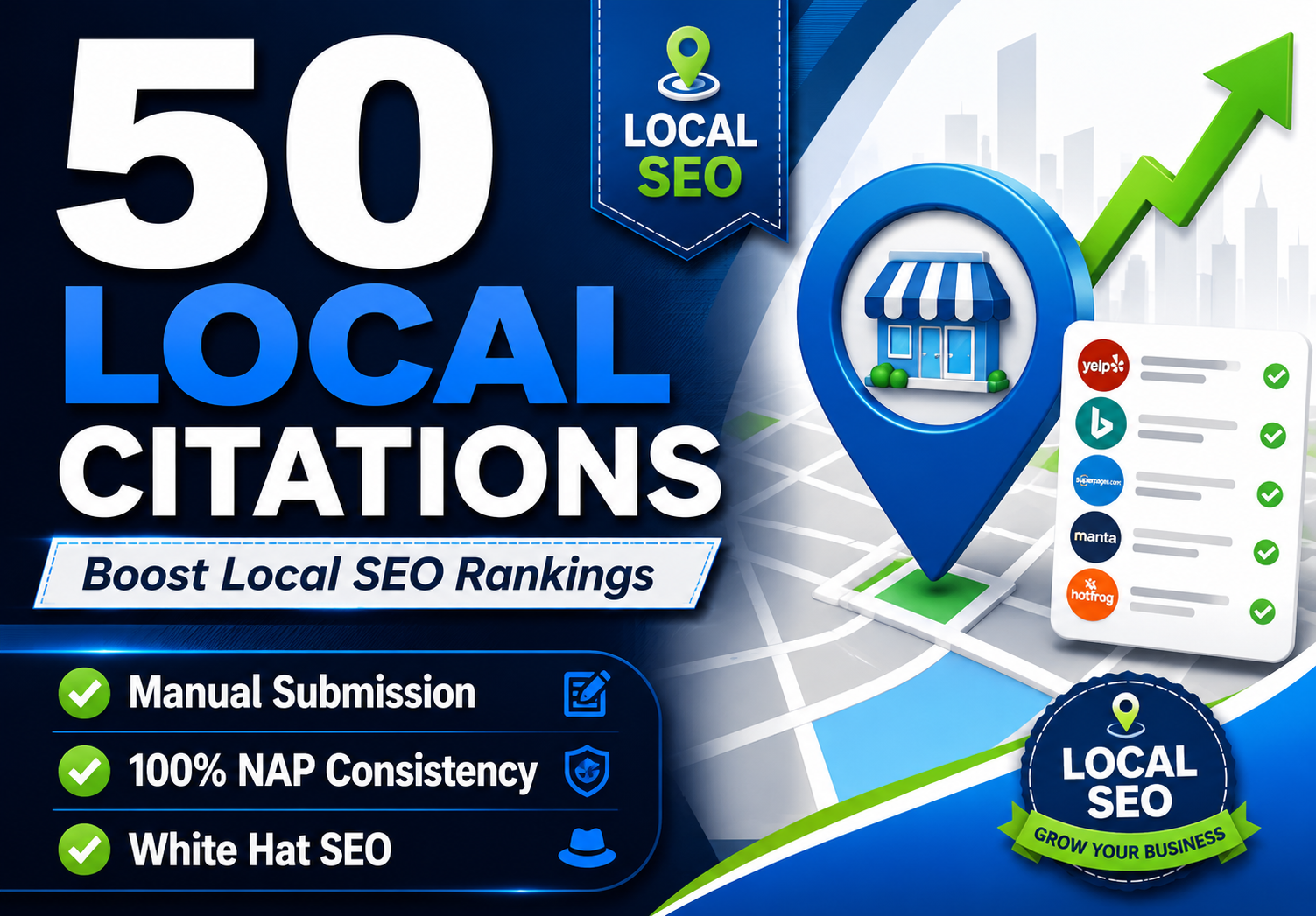 build 50 High Quality USA local citations for Google ...