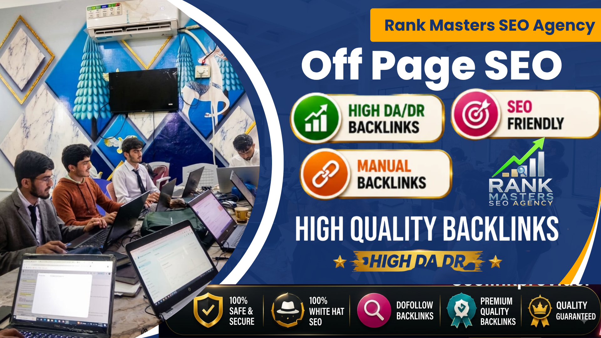 We'll do 10 forum links DR 50+ seo off page link buil...