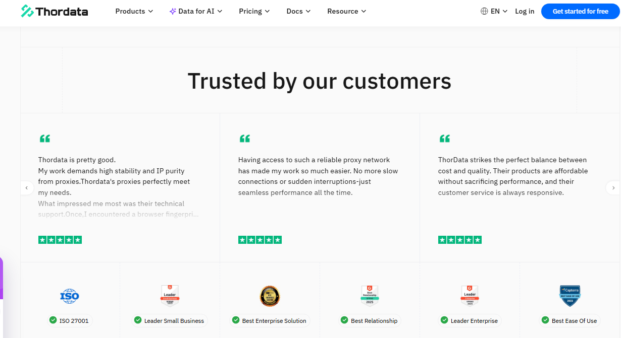 Thordata Residential Proxies & Datasets for Global Data Workflows
