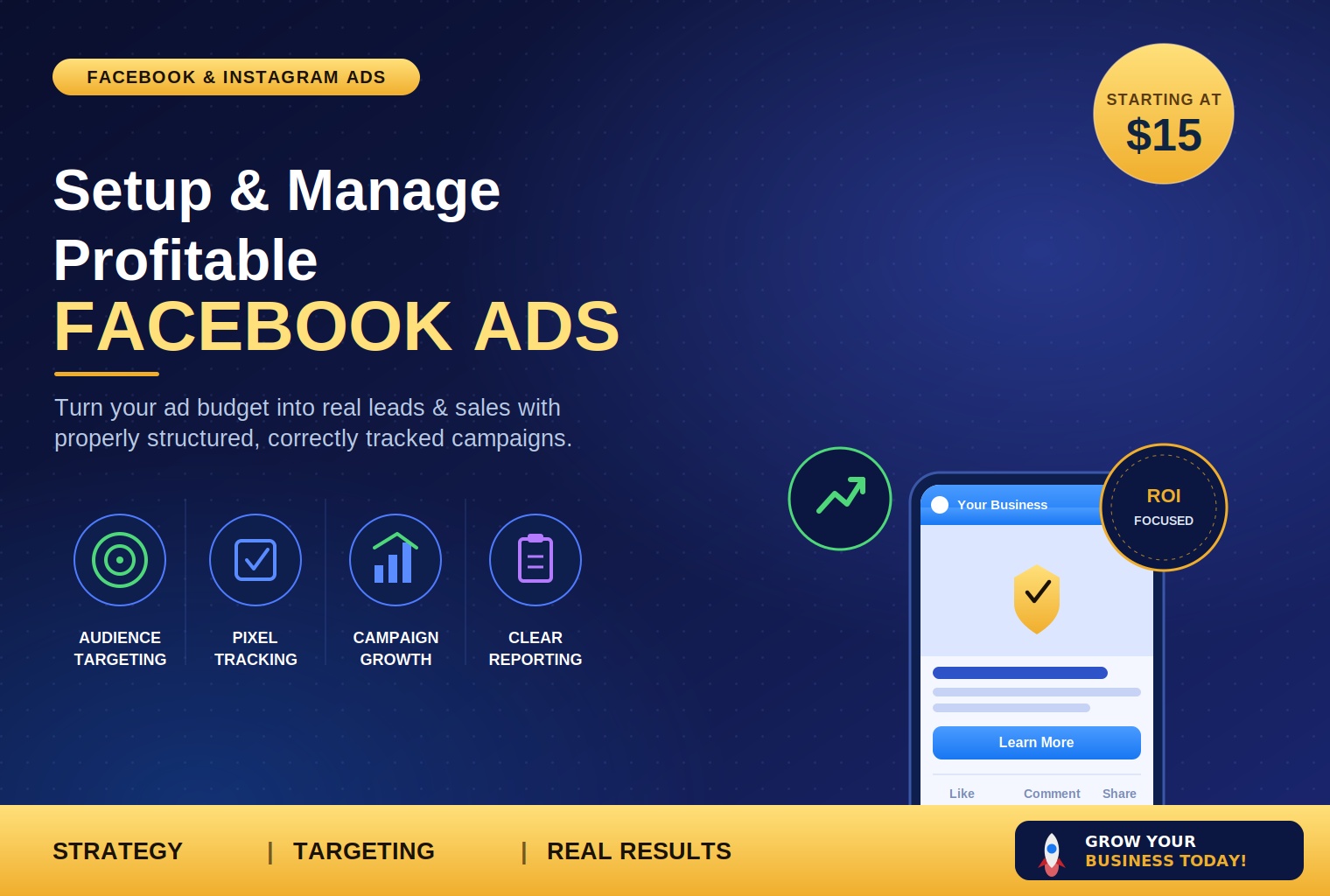 I will create and run profitable social media campaign for your business