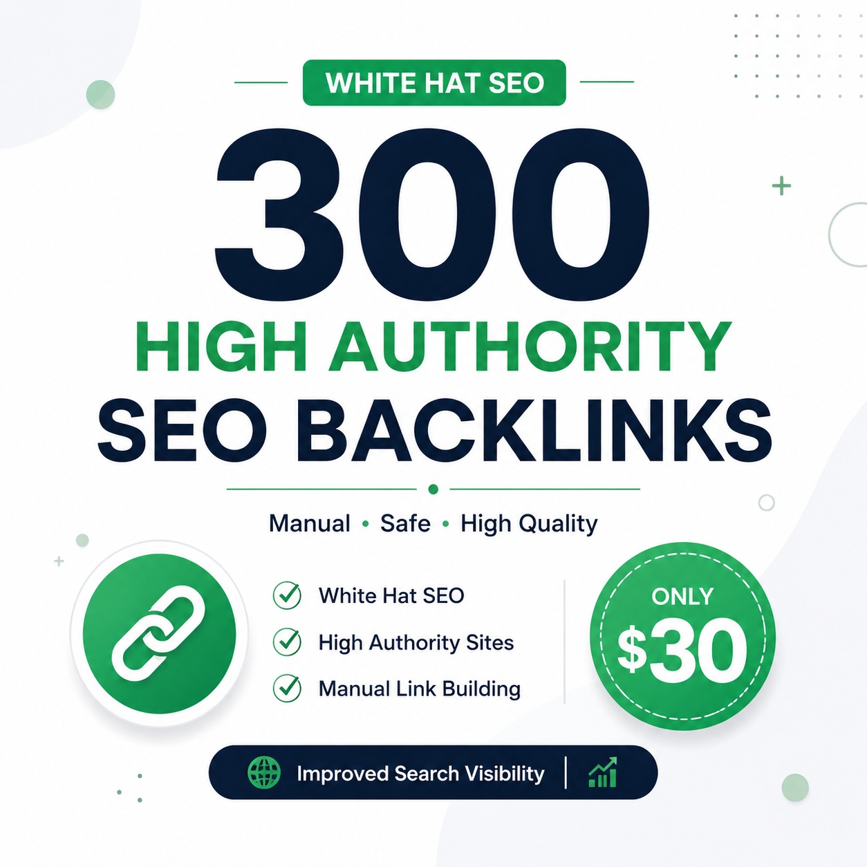 I Will Build 300 High Authority White Hat SEO Backlinks for Improved Search Visibility