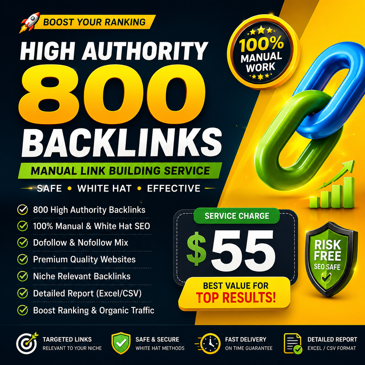 I will build 800 Manual Web 2.0 Backlinks for Powerful SEO Growth