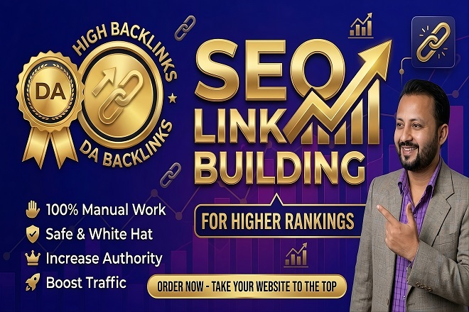 1000+ SEO Link Building - High DA Backlinks for Highe...