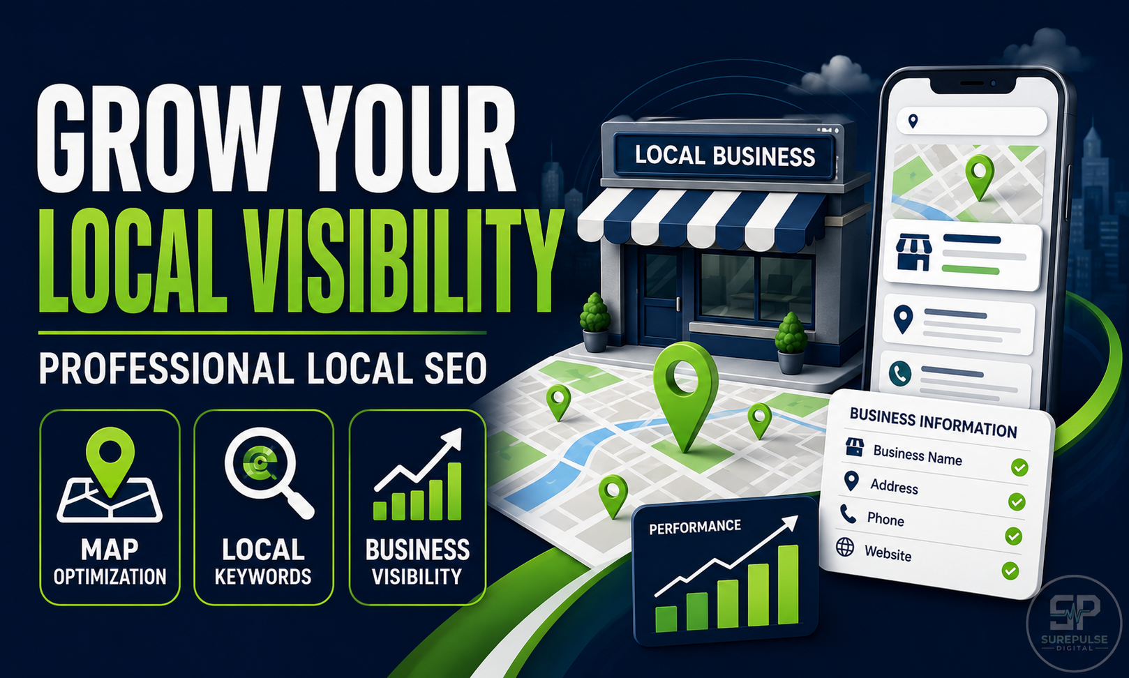 I will Increase your monthly calls by Optimizing your Google Business Profile and website 