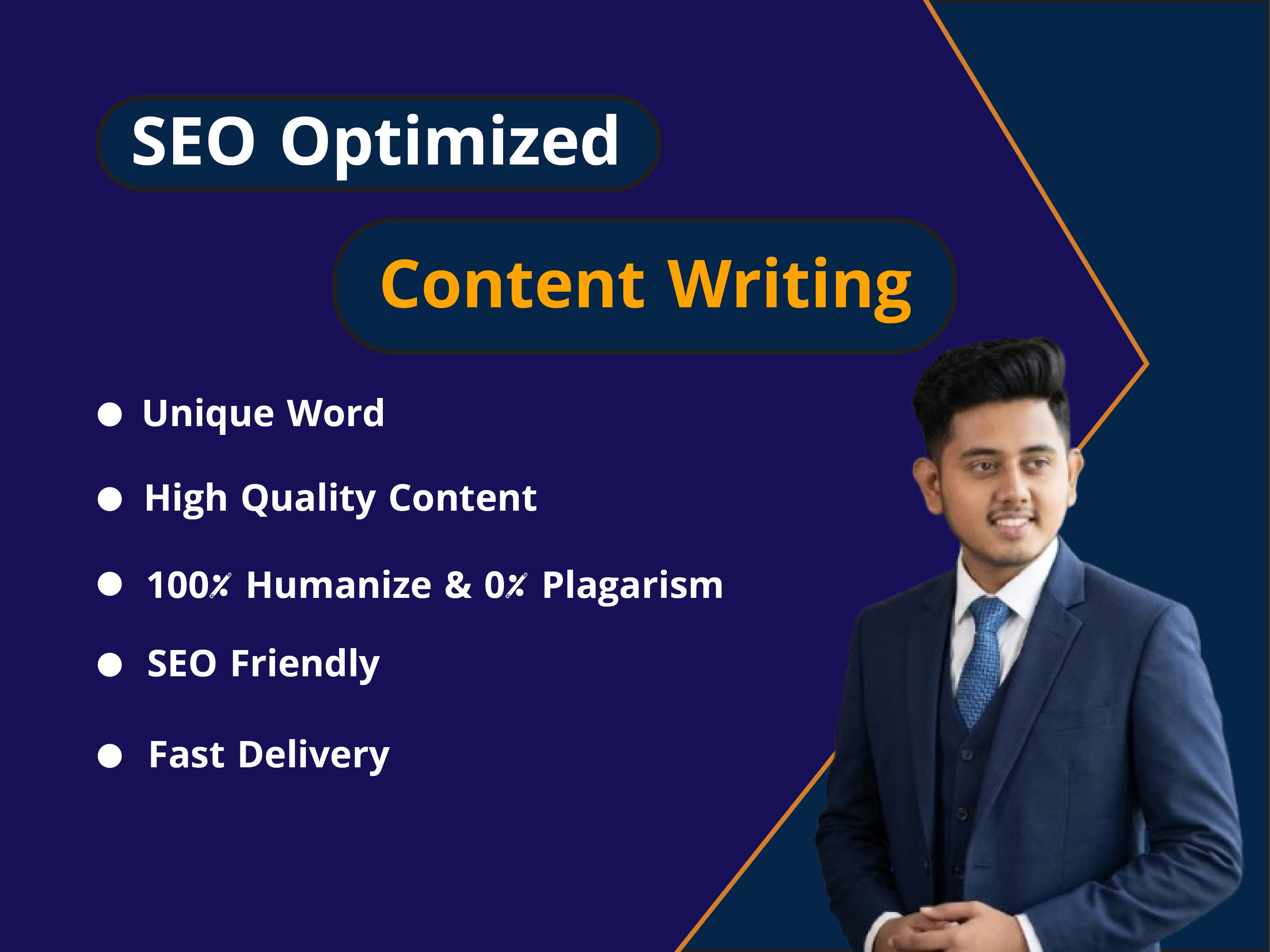 Get 900 words SEO optimized premium content writing on any topic